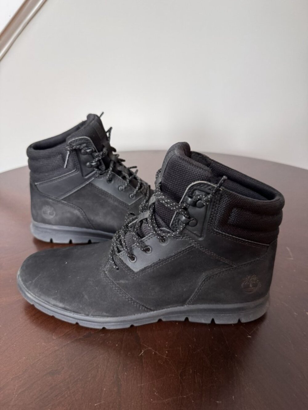 Timberland Graydon Hoverlite Boots Men’s Size 9 Black Leather Ankle Sneaker